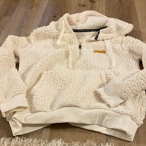 Simply Southern Cream Fleece Pullover